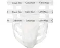 Набор Calvin Klein из 3 джок-стрипов Cotton Stretch с поддерживающей чашкой