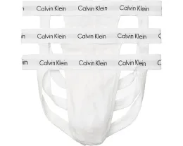 Набор Calvin Klein из 3 джок-стрипов Cotton Stretch с поддерживающей чашкой