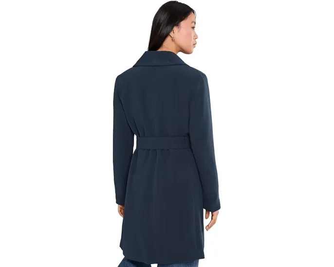 Пальто Lauren Ralph Lauren с запахом и поясом из крепа