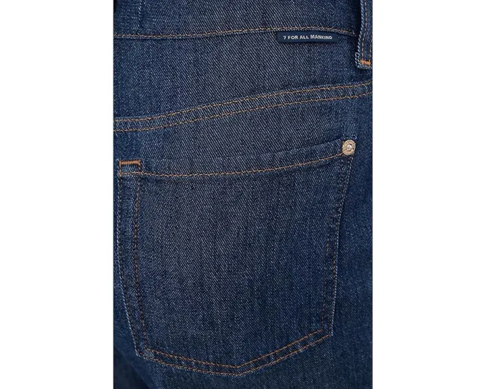 Джинсы Lotta Tailorless с высокой посадкой и широкими штанинами 7 For All Mankind