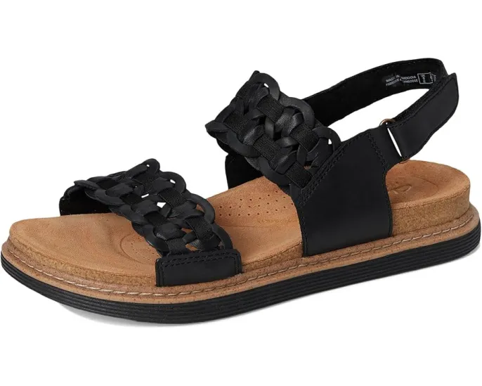 Сандалии Clarks Arwell Glide с плетеным верхом и пробковой стелькой