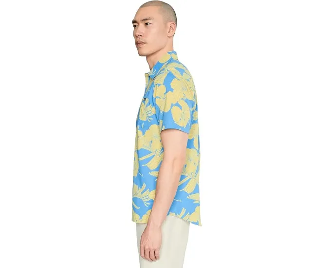 Chubbies The Gold Coast рубашка с цветочным принтом и карманом на груди