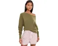 Free People Длинный рукав Jess из термоткани с лодочкой