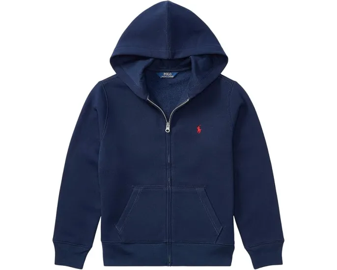 Polo Ralph Lauren Kids Худи из хлопкового флиса для детей постарше
