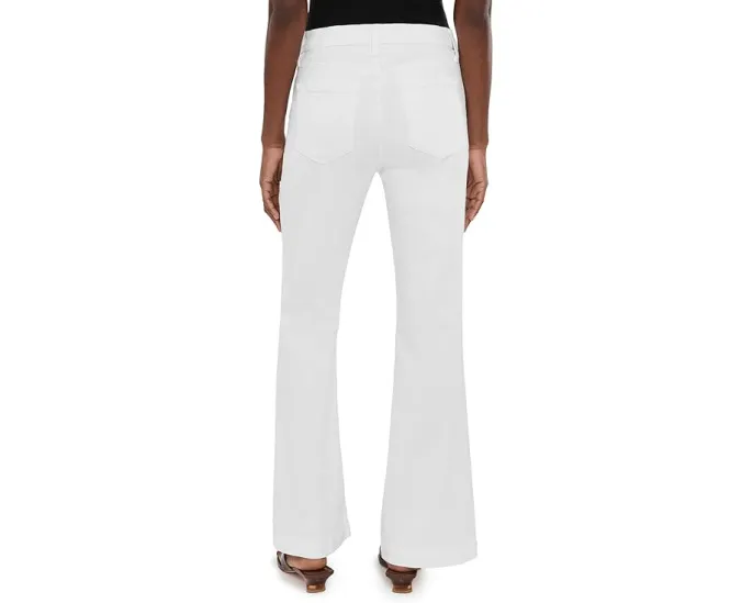 Joe's Jeans брюки Molly Trouser Petite с высокой посадкой и расклешенной штаниной