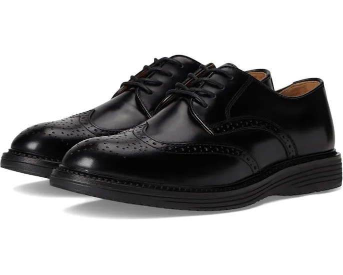Johnston & Murphy туфли Upton Wingtip с перфорацией и стелькой с эффектом памяти