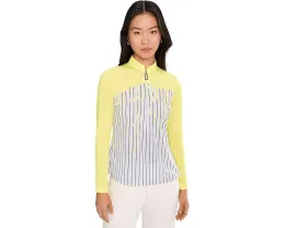 Jamie Sadock футболка с длинным рукавом и молнией на четверть в эффекте капель