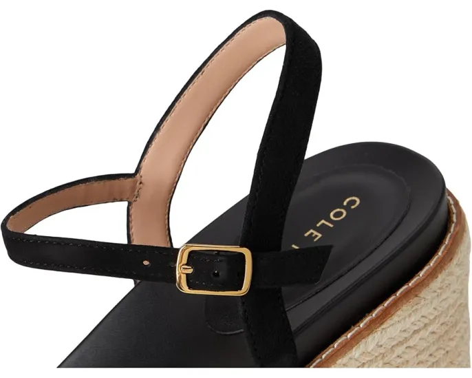 Эспадрильи Cole Haan Cloudfeel Silvee Espadrille Wedges 75mm с перекрестными ремешками