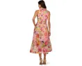 Платье Adrianna Papell Printed High-Low с асимметричным подолом
