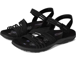 Водостойкие сандалии Skechers Reggae Slim Coffee Run с технологией Stretch Fit и стелькой Memory Foam