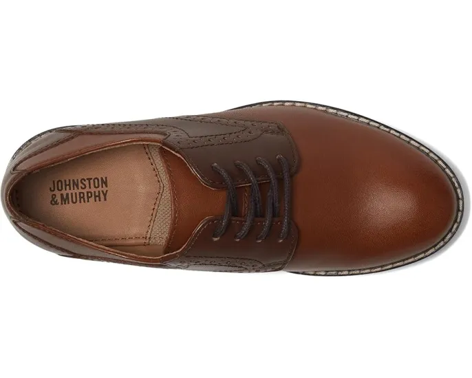 Туфли седло Johnston & Murphy Conard Saddle для детей с кожаным верхом