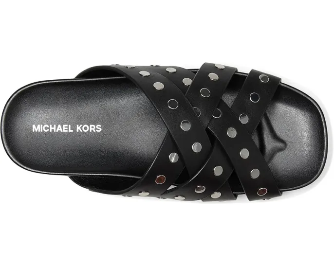 Плоские сандалии Irene с круглым носком и плетением MICHAEL Michael Kors