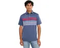Рубашка-поло Conch Stripe Sankaty с принтом от Vineyard Vines