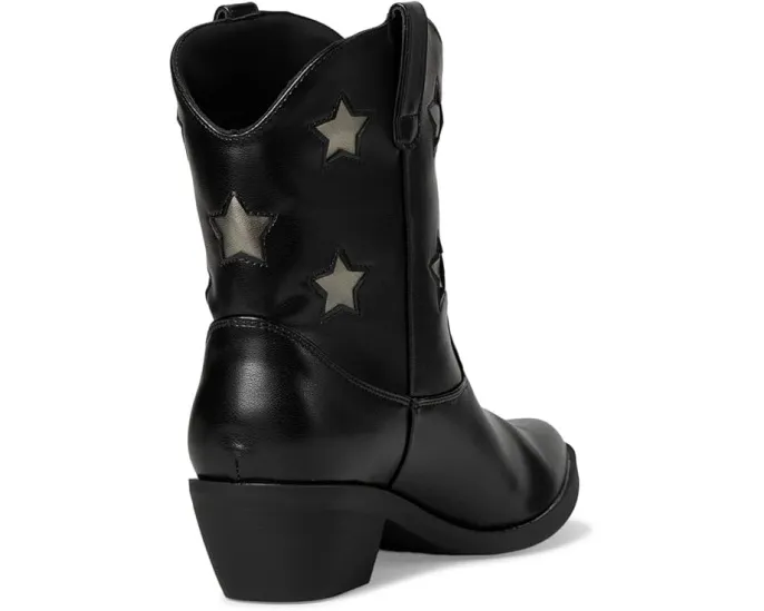 Ботильоны Underwood с острым носом и звездами на каблуке кубин