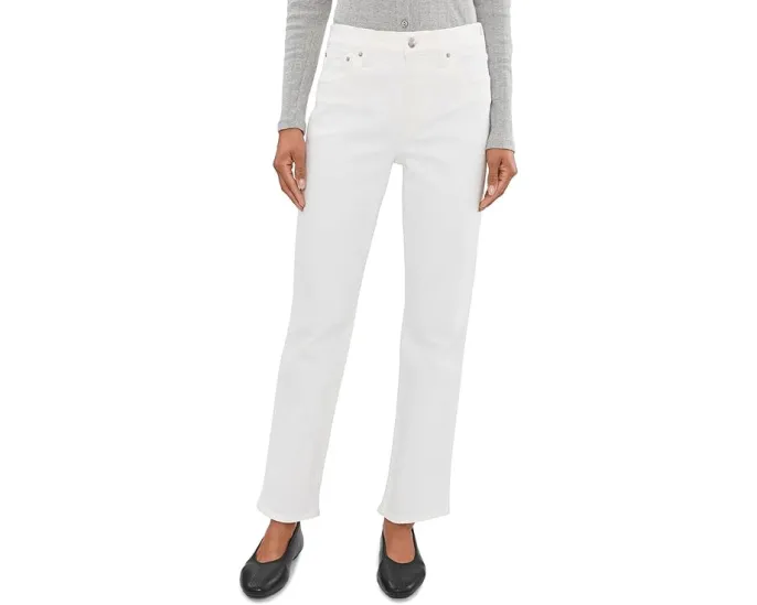 Джинсы Madewell The Dean Easy Straight прямого кроя цвета Tile White с высокой талией