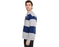 PUMA Porsche Legacy Lifestyle Crew Striped Knit Top футболка поло из френч терри с полосками