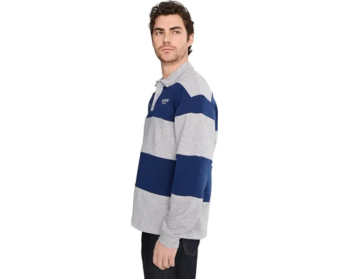 PUMA Porsche Legacy Lifestyle Crew Striped Knit Top футболка поло из френч терри с полосками