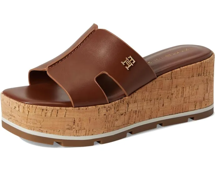 Сандалии Tommy Hilfiger Heliena на платформе и танкетке из пробки