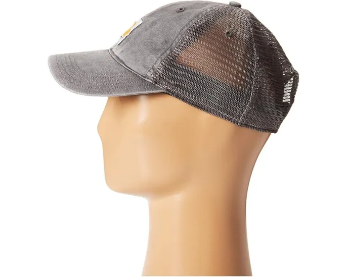 Бейсболка Carhartt Canvas с сетчатой спинкой и влагоотводящей повязкой Coolmax