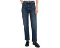 Джинсы Madewell Longline Straight с высокой посадкой и прямыми штанинами в цвете Midnight Waters