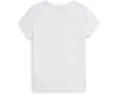 Футболка из хлопкового джерси с медвежонком Polo Ralph Lauren Kids для малышей
