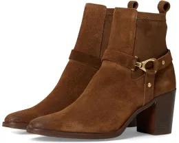 Ботильоны Andre Assous Royal из натуральной кожи с деревянным каблуком