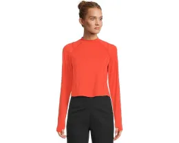 Лонгслив Mountain Hardwear Crater Lake с защитой UPF 50 и укороченным кроем