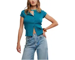 Кардиган Free People Most Wanted Cardi с ребристой вязкой