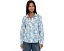 Хлопковая рубашка Shadow Floral Core Cotton от NIC+ZOE с цветочным принтом