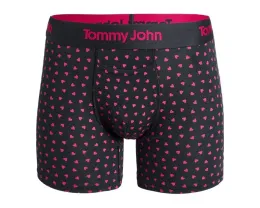 Боксеры Tommy John Second Skin Modal 4 дюйма (10.16 см) с рисунком и ластовицей