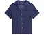 Детская рубашка Terry Camp Shirt от Polo Ralph Lauren в синем цвете