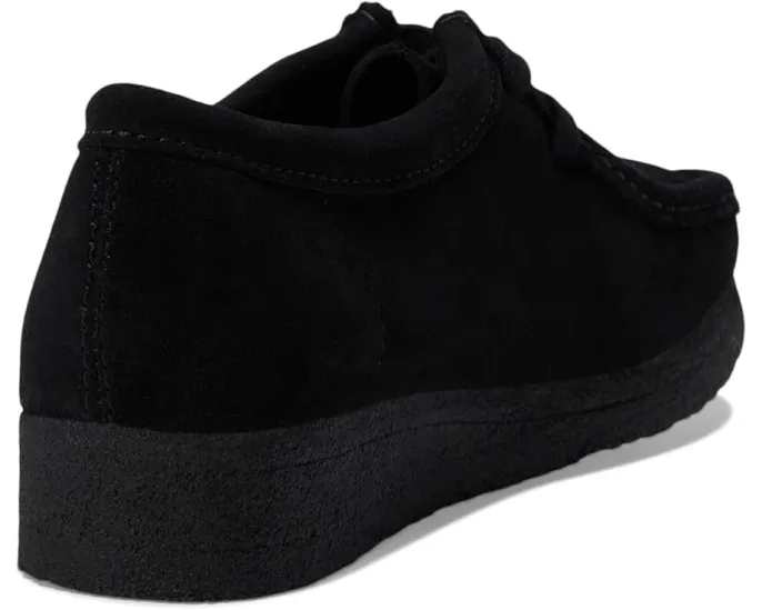 Clarks Wallabee мокасины на шнуровке с подошвой из натурального крепа