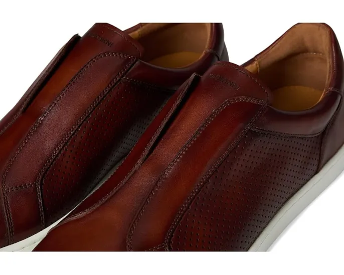 Magnanni Costa Slip Perf перфорированные слипоны из кожи для повседневного стиля