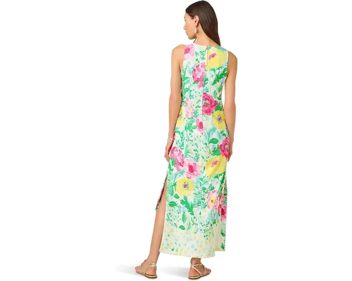 Макси-платье Melodie с разрезами и цветочным принтом Lilly Pulitzer
