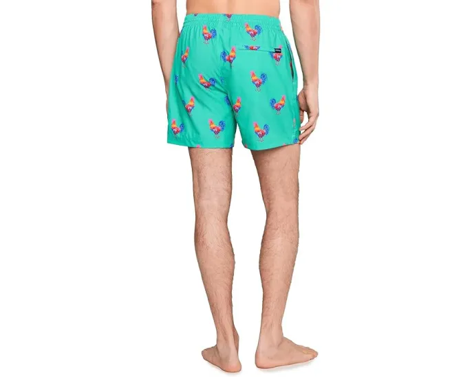Chubbies шорты The Cockadoodle Doozies Teal 5.5 дюйма на подкладке