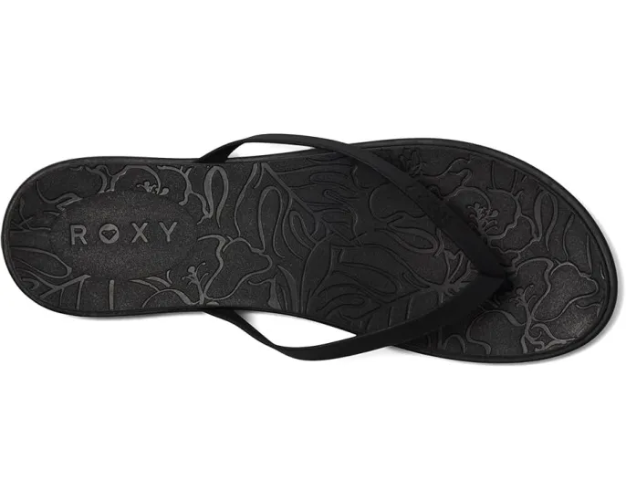 Шлепанцы Roxy Calabasas с мягкой стелькой из искусственной кожи