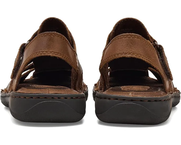 Born Murphy сандалии для мужчин из натуральной кожи с застежкой велкро