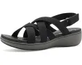 Сандалии Clarks Breezerae Ana с перекрестными ремнями и регулируемым задним ремешком