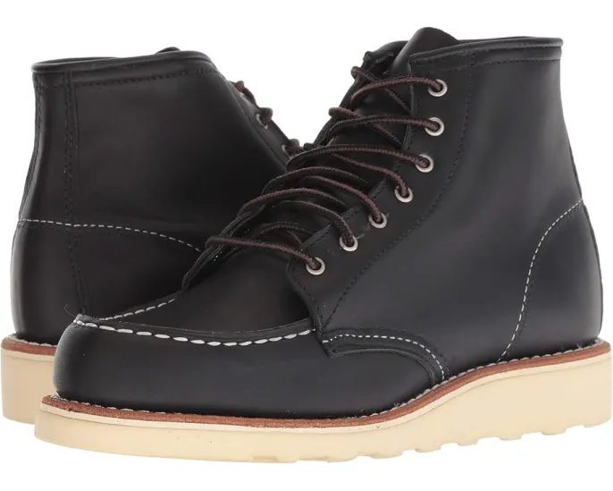 Ботинки Red Wing Heritage 6" Classic Moc с водонепроницаемой кожей и гибкой подошвой из крепа