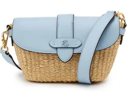Сумка через плечо Lauren Ralph Lauren Small Lynden из соломки и кожи