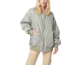 Бомбер Blank NYC из нейлона с резинками и спортивным кроем