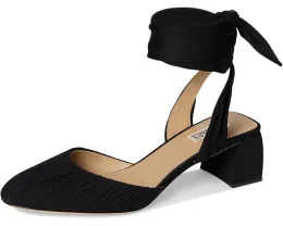 Туфли-лодочки Badgley Mischka Ofelia на устойчивом каблуке из шелка