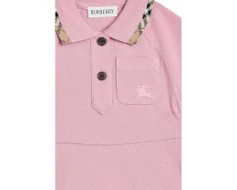 Платье Romola от Burberry Kids для малышей с контрастным принтом