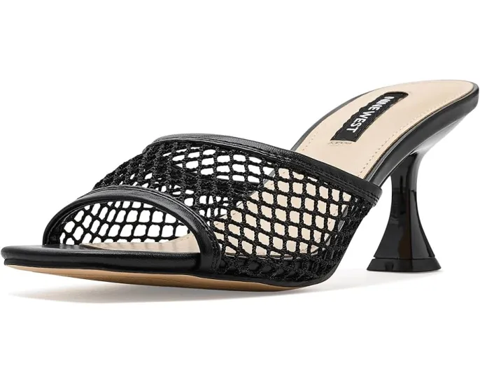 Босоножки Nine West Cabana на каблуке с открытым квадратным носком