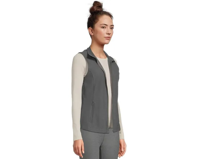 Beyond Yoga Жилет Venice Zip-front с капюшоном и сетчатой спинкой