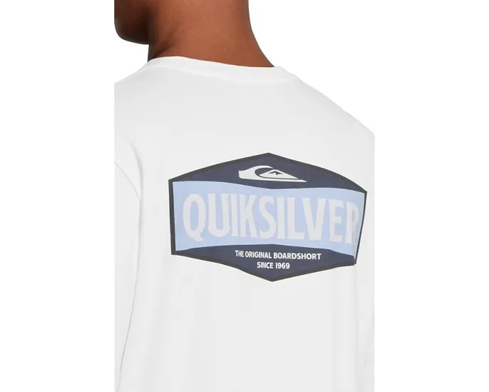 Футболка Quiksilver Three Piece с длинным рукавом и принтом