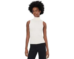 Топ NIC+ZOE Perfect Knit Rib с водолазкой и ребристой вязкой