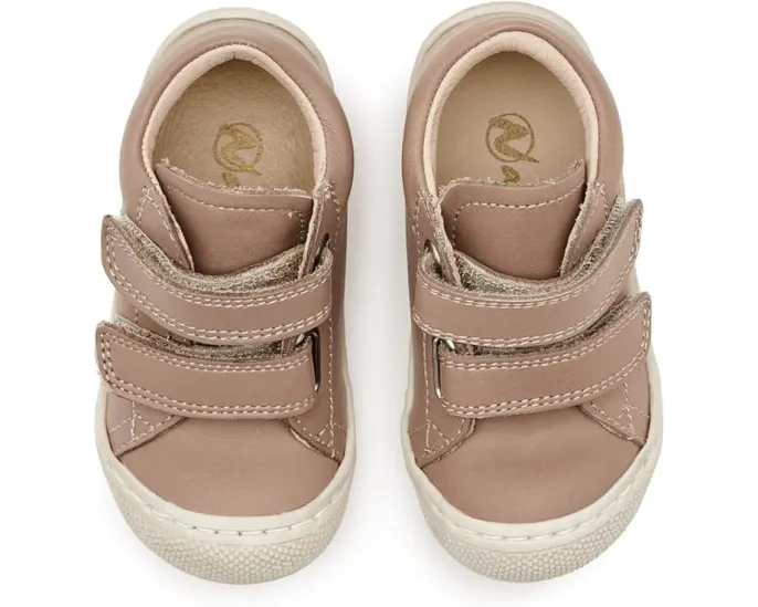 Кроссовки Naturino Cocoon Vl для малышей из мягкой кожи Nappa с защитой носка