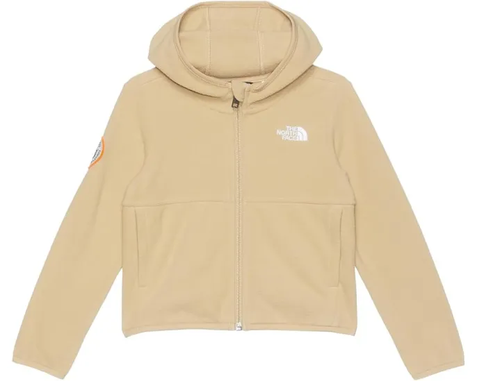 Glacier Full Zip Hooded Jacket - Lightweight Fleece Hoodie For Boys & Girls, Zip Hand Pockets