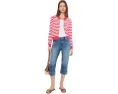 Джинсы Re-New Denim Crop Jeans NYDJ прямого кроя с высокой талией